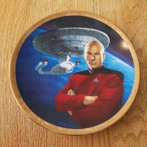 STAR TREK HAMILTON COLLECTION POWER OF COMMAND PICARD & ENTERPRISE #3110A